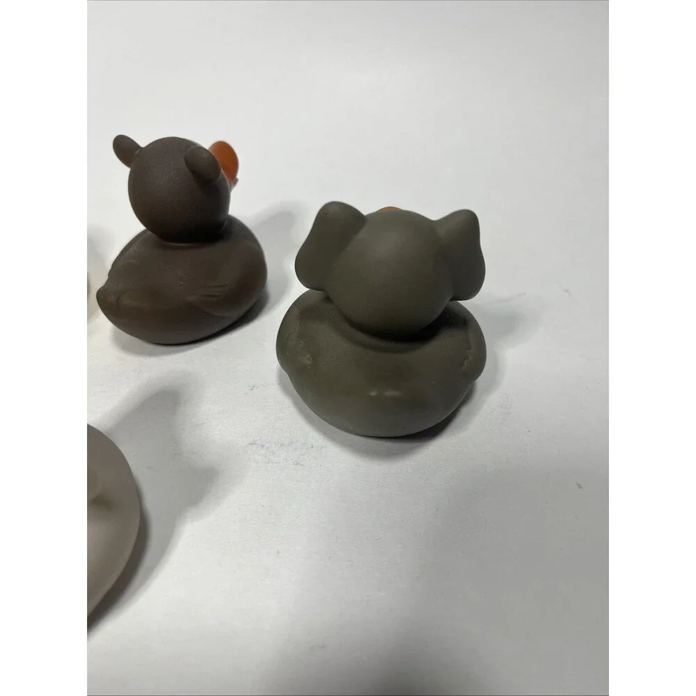 Lot of 6 Rubber Duckies Animal Theme for Jeep Enthusiast Ducking